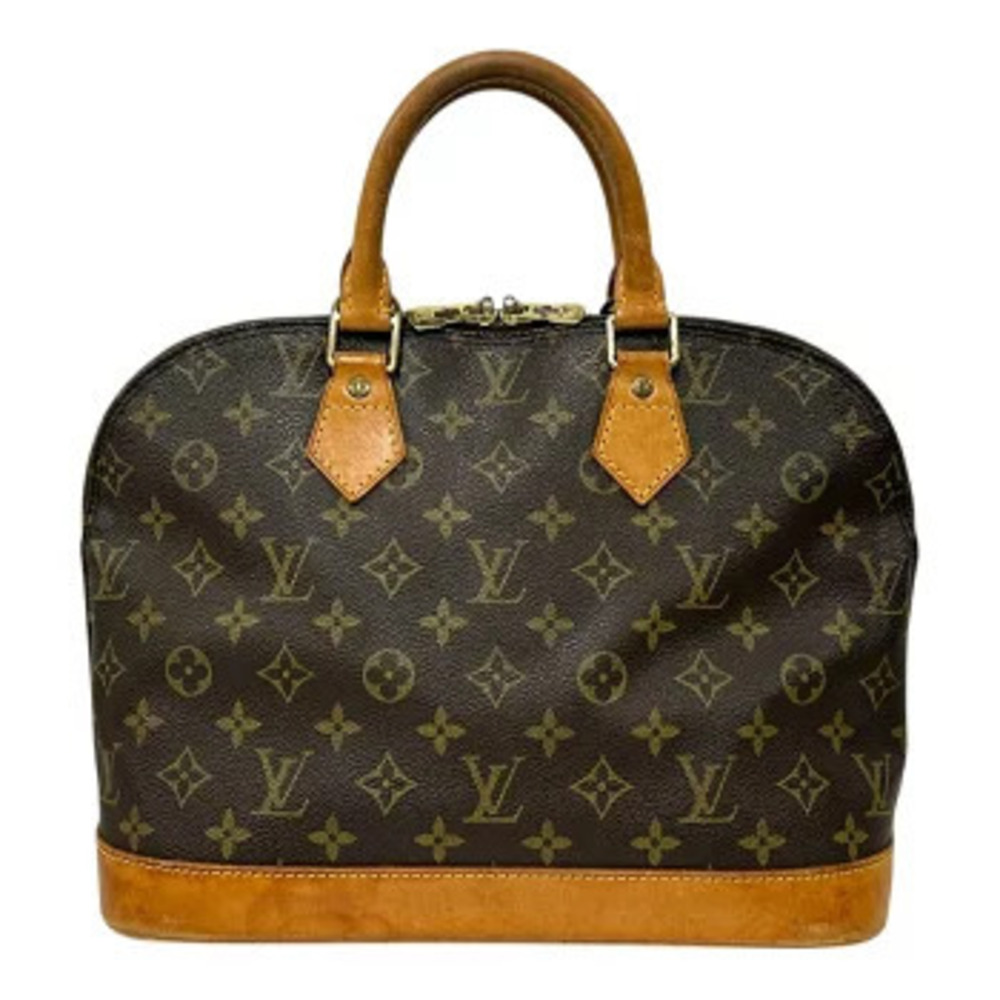 LOUIS VUITTON Monogram Alma Brown Handbag
